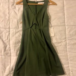 Ali & Jay cutout flare dress